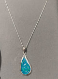 Pear shaped necklace