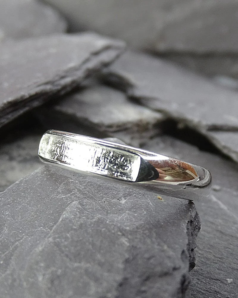 Unisex channel ring band