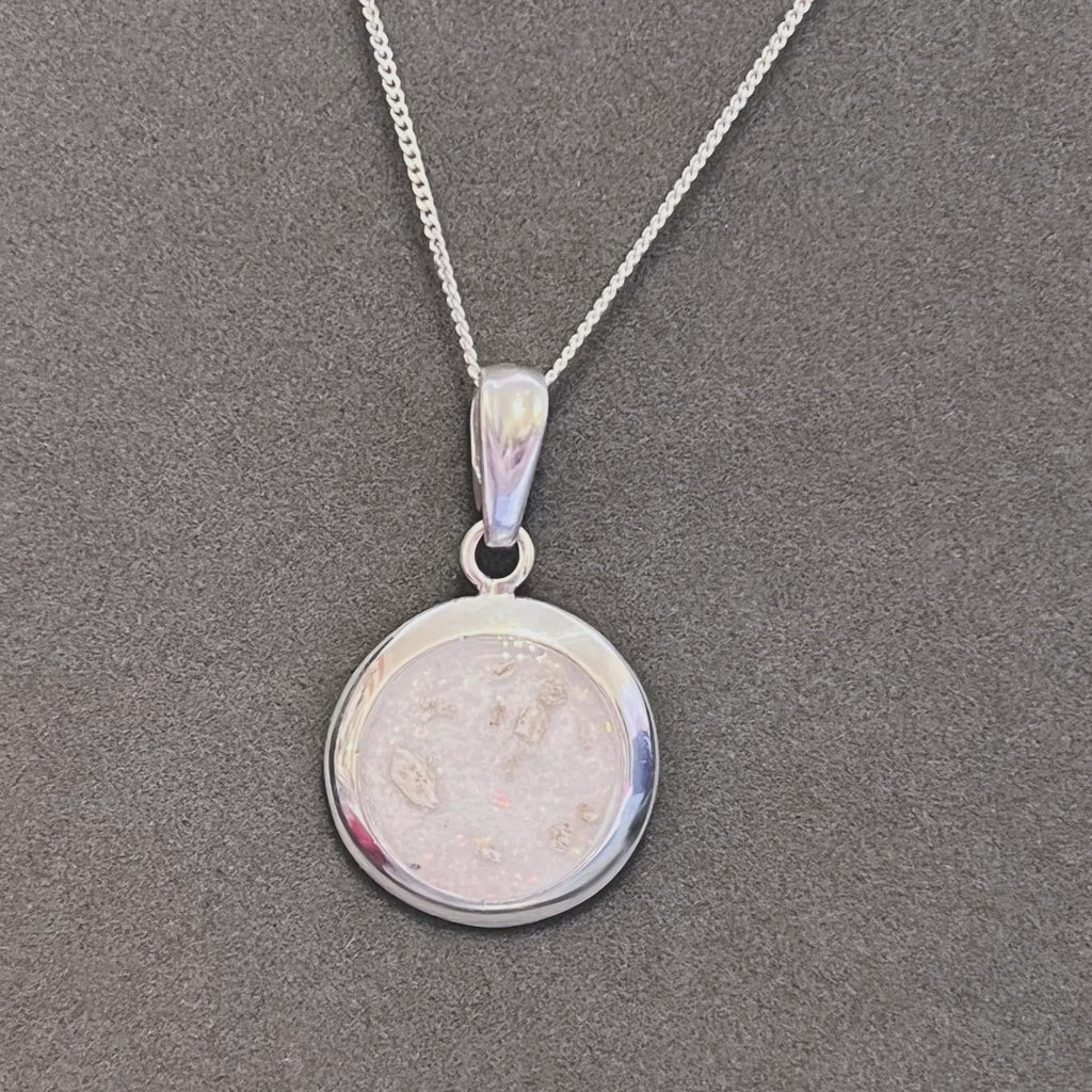 chunky circle necklace