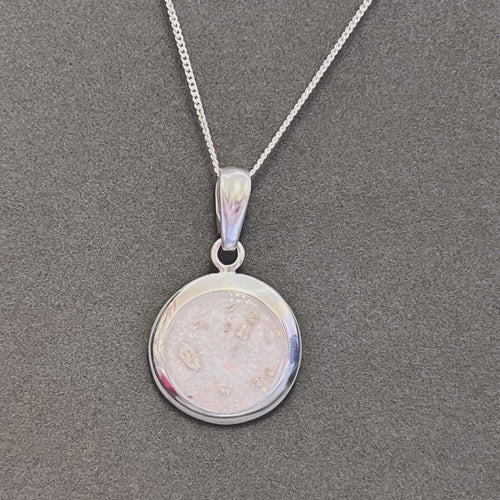 chunky circle necklace