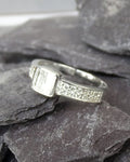 Square Stone CZ Ring