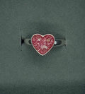 Heart setting ring