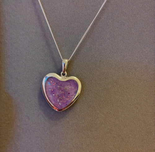 Chunky heart pendant