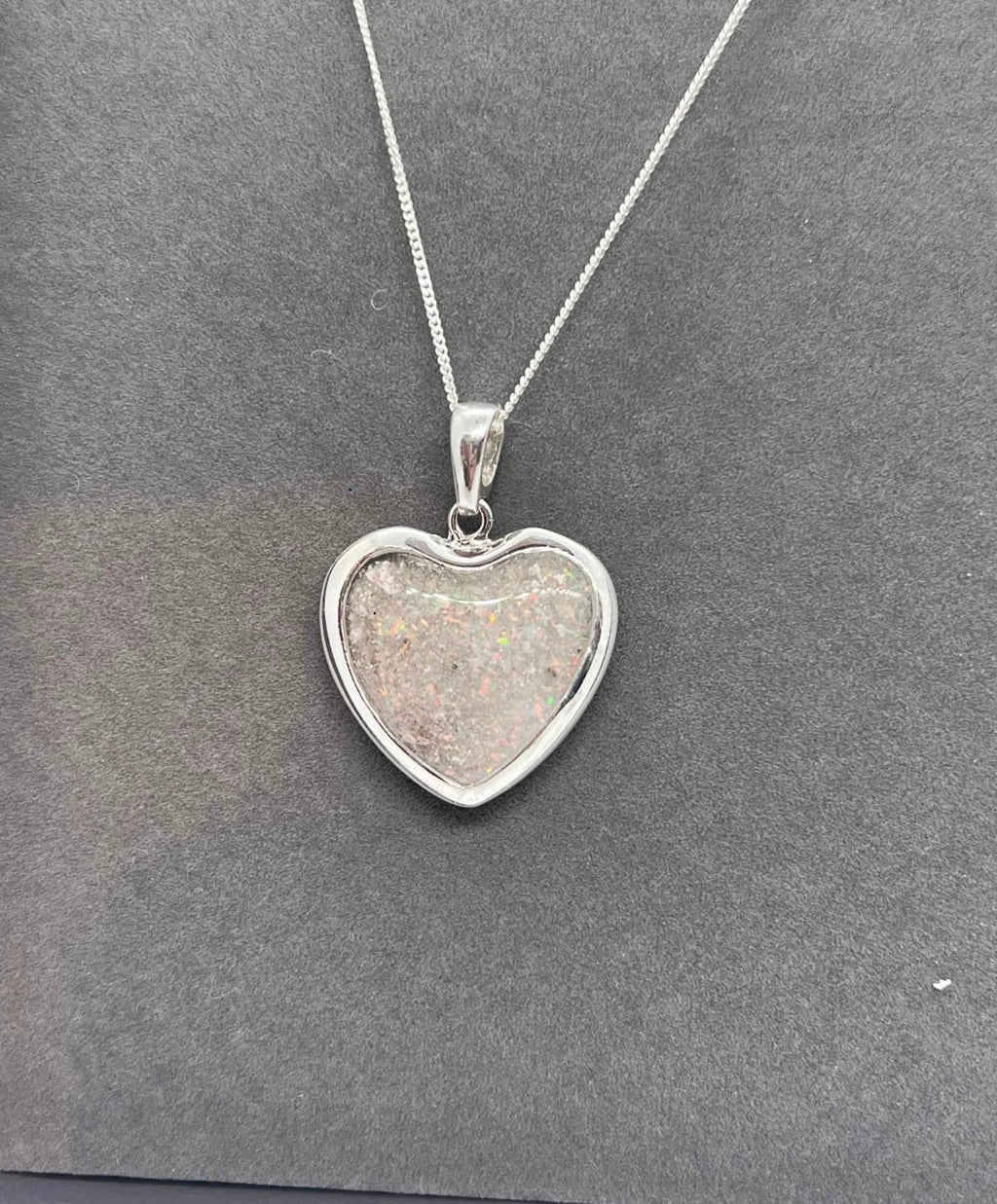 Chunky heart pendant