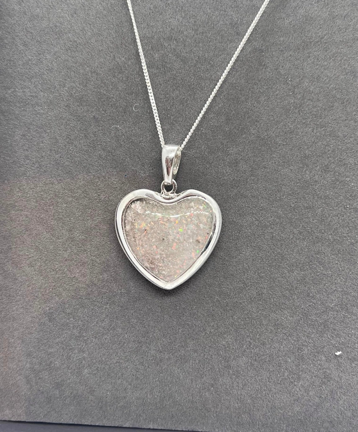 Chunky heart pendant